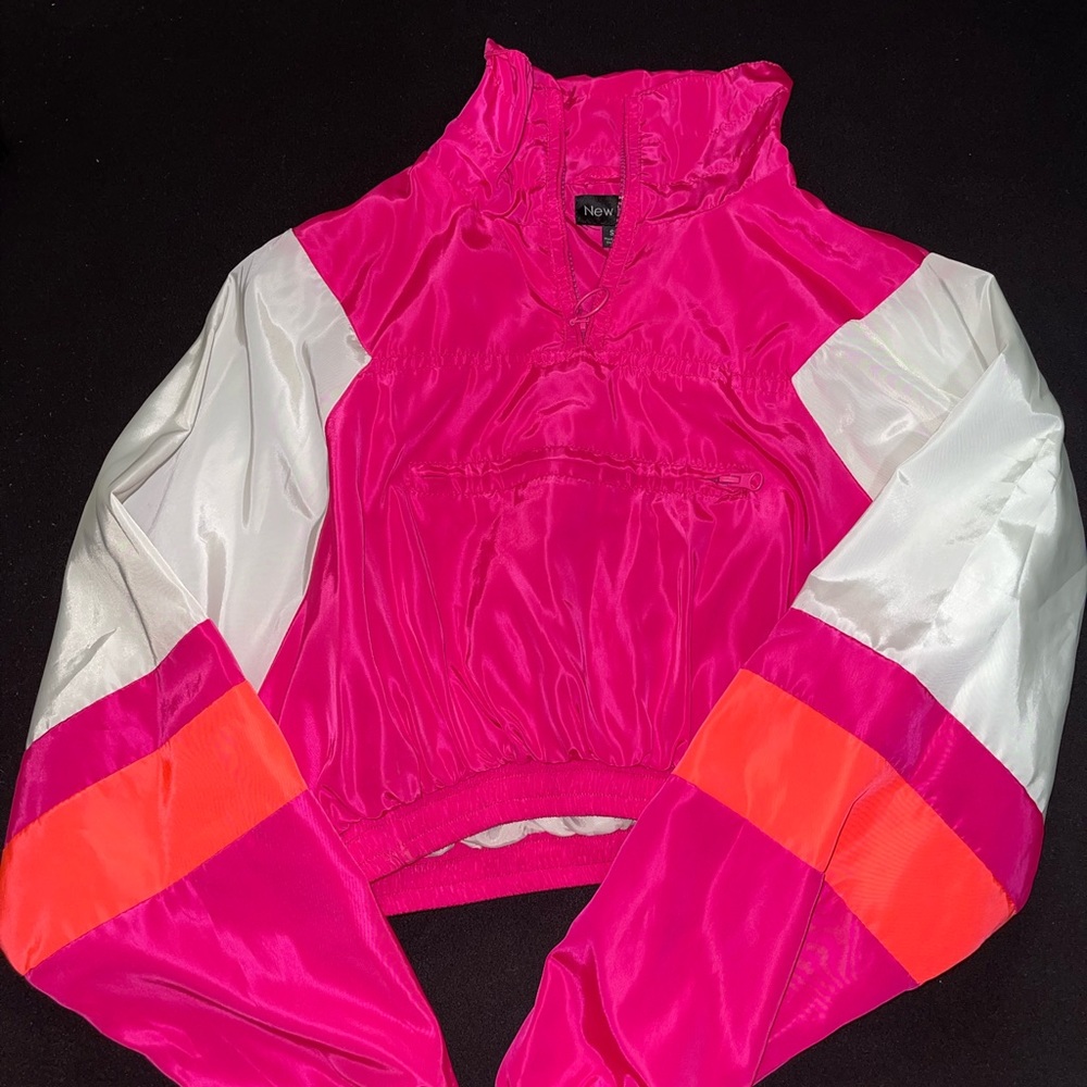 size S, cropped jacket